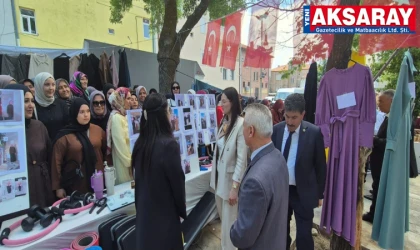 El emeği göz nuru eserler sergilendi