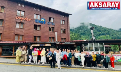 GEZİ TEŞEKKÜR MESAJIYLA TAÇLANDI Aksaraylı annelerden Karadeniz çıkarması