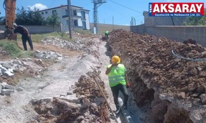 İL ÖZEL İDARESİ YATIRIMI Akmezar Köyü’nde 27 kilometrelik su hattı seferberliği