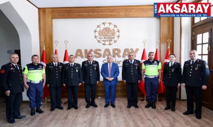 Jandarma Teşkilatı 187 Yaşında Vali Murat Duru’ya ziyaret
