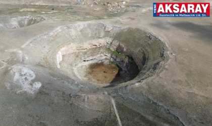 Kuruyan obruk gölü su tutmadı