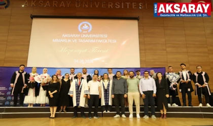 MİMARLIK FAKÜLTESİ MEZUNİYET TÖRENİNDE İnsana ve doğaya saygı çağrısı