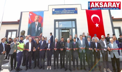 Otoyol Jandarma Komutanlığı hizmet binası açıldı