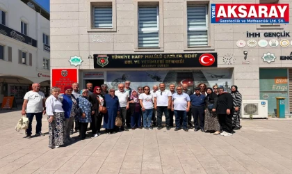 ŞEHİT YAKINLARI VE GAZİLER Eskişehir heyeti Aksaray’da ağırlandı
