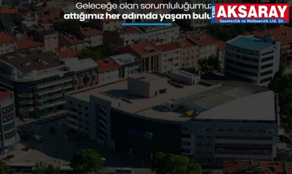 ŞEHRİN KALBİNDE GELECEĞE BİR MESAJ