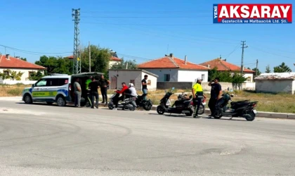 Trafik ekiplerinden sıkı motosiklet denetimi