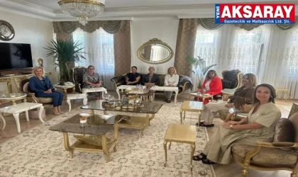 Türk Kadınlar Konseyi yöneticileri konakta ağırlandı