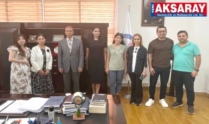 Üniversitede Özbekistan heyeti ağırlandı