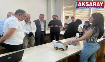 Üniversitede  yapay zeka tabanlı akıllı robotlar geliştirildi