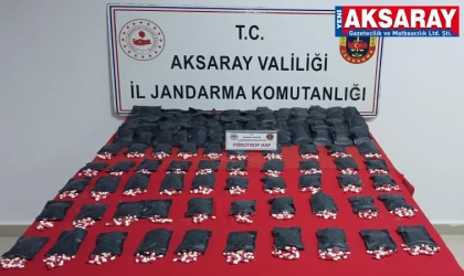 ZEHİR TACİRLERİNE DARBE  14 Bin 672 adet uyuşturucu hap ele geçirildi