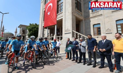 10. ÖMER HALİSDEMİR ULUSAL BİSİKLET TURU Aksaray etabı başladı