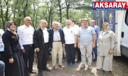 Ak parti ailesi piknikte buluştu
