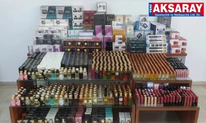 AKSARAY VE ORTAKÖY’DE OPERASYON  Gümrük kaçağı ürünler ele geçirildi