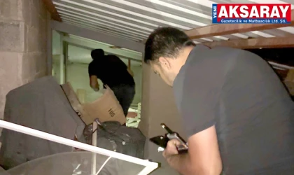 Aksaray’da hırsız ihbarı polisi alarma geçirdi