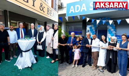 Aksaray’da iki yeni yatırım dualarla açıldı