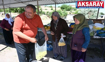 "ALIN TERİ TOPRAĞIMIZIN BEREKETİDİR" Helvadere’de üreten kadınlar tebrik edildi