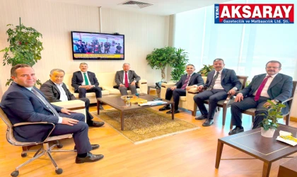 Ankara’da yatırımları takip ettiler