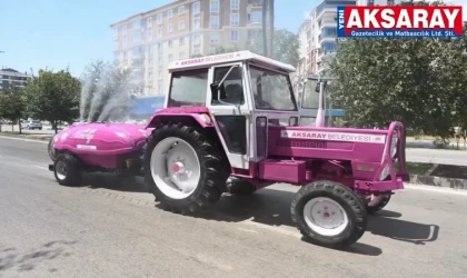 Cadde ve sokaklarda lavanta kokusu