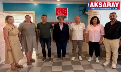 CHP PARTİ MECLİSİ ÜYESİ ZELİHA AKSAZ ŞAHBAZ Durum değerlendirmesi yaptılar