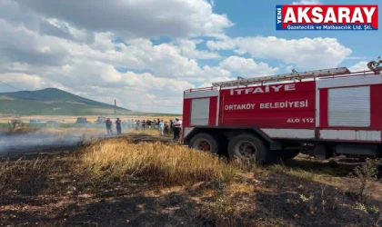 Ekin yangını söndürüldü