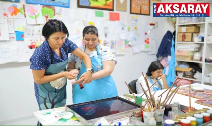 ENGELSİZ YAŞAM MERKEZİ'NDE Sanatla gelişen yetenekler