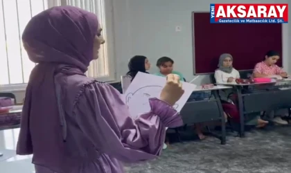 GÜLŞEN SARRAFOĞLU KUR'AN KURSU’NDA ÇOCUKLAR VE GENÇLER İÇİN ANLAMLI ATÖLYE:  "Sanat terapisi ile medya okuryazarlığı"