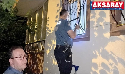 Haber alınamayan komşu ekipleri alarma geçirdi
