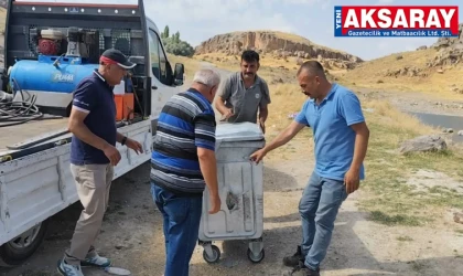 HEDEF TEMİZ BİR ÇEVRE Mamasın Barajı’na çöp konteynerleri yerleştirildi