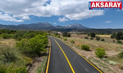 HELVADERE, YENİPINAR VE IHLARA ARASI 14,6 Km’lik Turizm yolu asfaltlandı