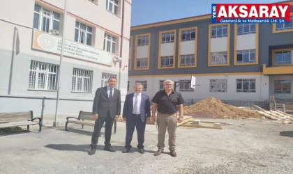 İL MİLLÎ EĞİTİM MÜDÜRÜ YUSUF UZANTI Yeni müdürden eğitim yatırımına ziyaret