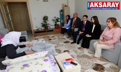 Kaymakamlıkta sosyal destek ve hizmet çalışmaları ele alındı