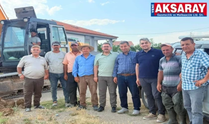 Köylerin su şebeke hattı baştan sona yenileniyor