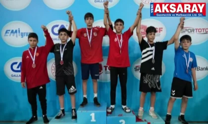 Minikler Güreş Şampiyonası Ankara'da sona erdi