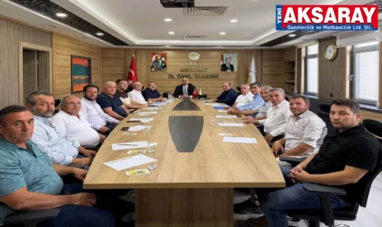 MUHTARLARLA İSTİŞARE TOPLANTISI Bazı köyler akıllı su sayacı sistemine geçti