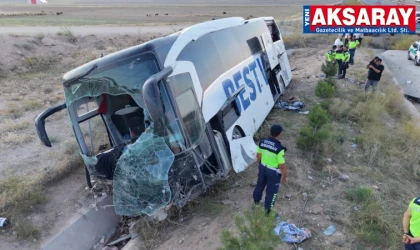 Otobüs kazasında 1 kişi hayatını kaybetti