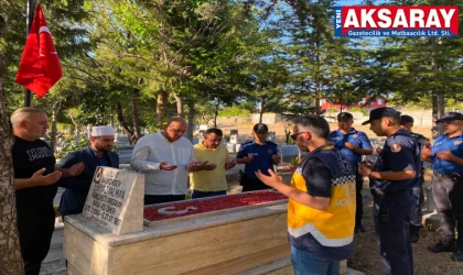 Şehit Başkomiser şehadetinin yıl dönümünde dualarla anıldı