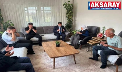 Şehitlerin ailelerine yıldönümü ziyareti