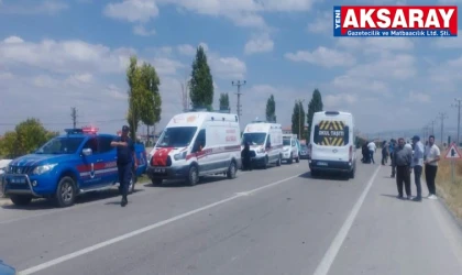 Şiddetli çarpışmada 6 kişi yaralandı