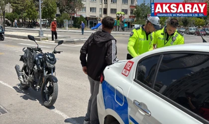 Sigortasız motosiklete trafikten men, sürücüye 85 bin lira ceza