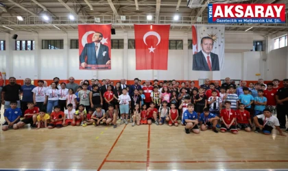 Sporcular ödüllerini aldılar