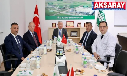 Sütaş tesisleri incelendi