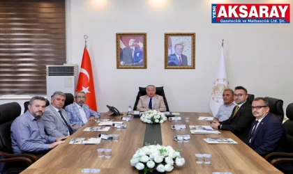 TURİZM ALTYAPI BİRLİĞİ ENCÜMEN TOPLANTISI Aksaray turizminin geleceği masaya yatırıldı