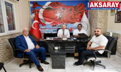 Esnaf Başkanlarına ziyaret