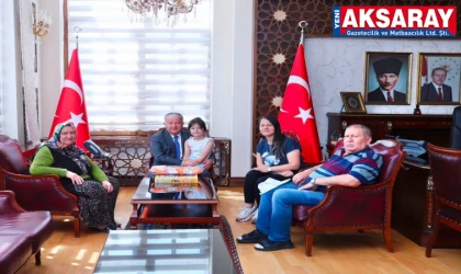 Şehit Ailesi makamda ağırlandı