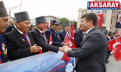 BAŞKAN DİNÇER; ‘’Gazilerimiz, fedarkarlığın ve kahramanlığın yaşayan timsalleridir’’