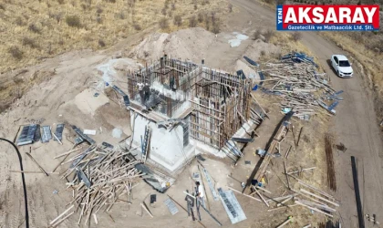 Baymış köyünün içme suyu şebekesi ve deposu yenileniyor