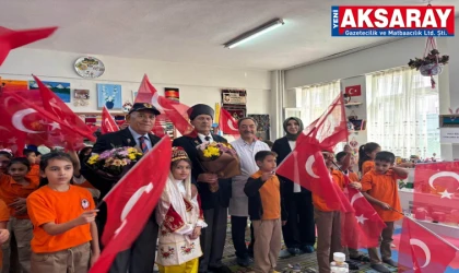 Gaziler öğrencilerle bir araya geldi