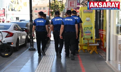 Kaldırım işgallerine denetim