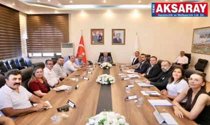 Turizm Altyapı Birliği Toplantısı yapıldı