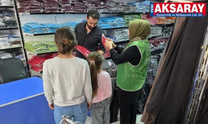 Yetim ve ihtiyaç sahibi ailelere okul üniforması desteği